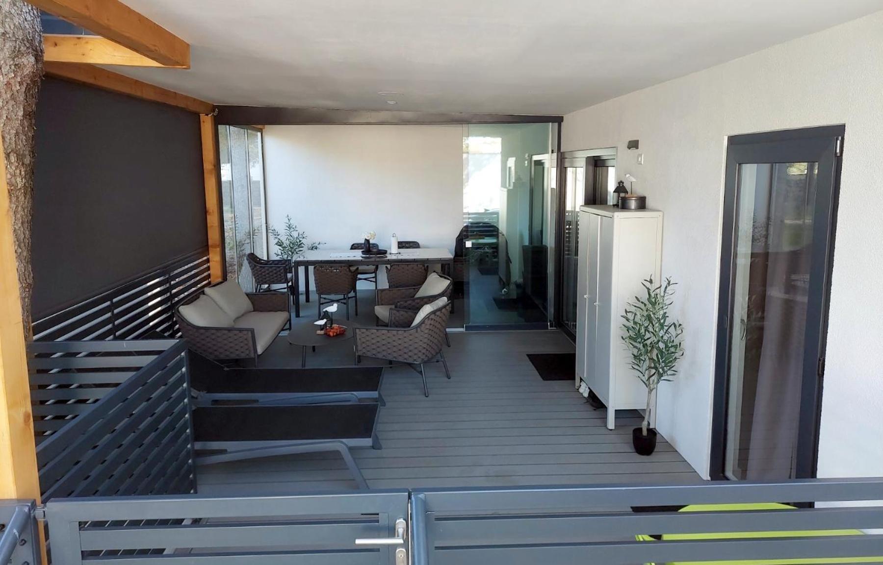 Oremore - Premium Mobile Home - Oaza Mira Camping, Drage Eksteriør bilde